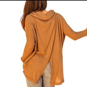 Free People Juicy Long Sleeve Top Color Canyon Moon